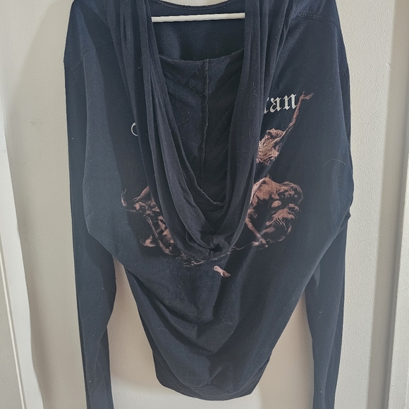 HellCouture Gorgoroth Tunic Hoodie - Picture 2 of 3